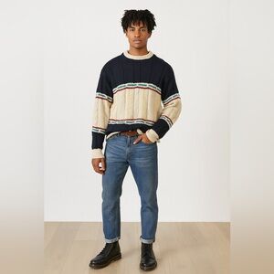 Vintage GAPPEARE of Ireland Linen Cotton Knit Sweater